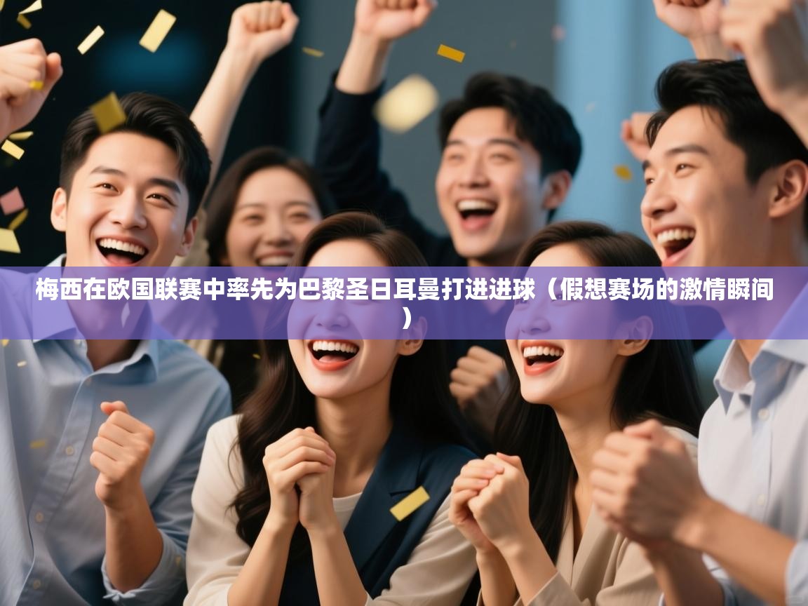 梅西在欧国联赛中率先为巴黎圣日耳曼打进进球（假想赛场的激情瞬间）  第1张